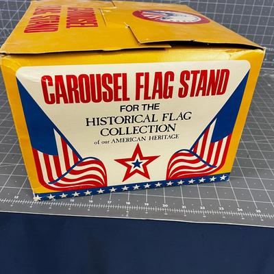 Carousel Flag Stand All 48 Historic Flags 
