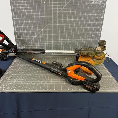  iWorx Cordless Weed Eater and leaf Blower