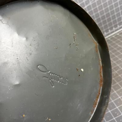 Industrial Metal Trash Can