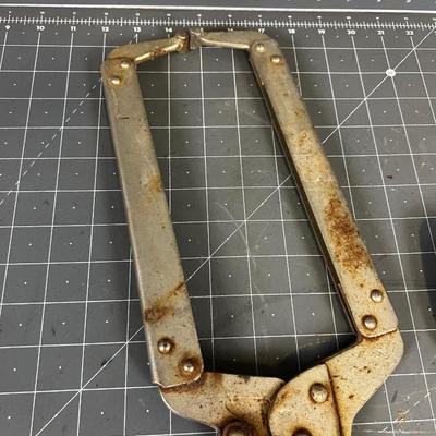 2 Vice Grip Welding Clamps