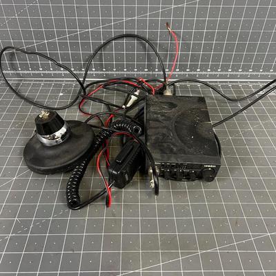 CB Radio and Magnetic Antenna Mount 