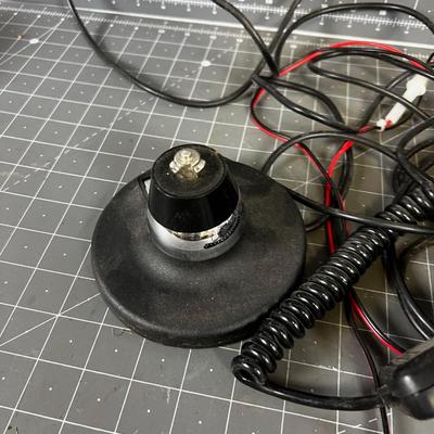 CB Radio and Magnetic Antenna Mount 