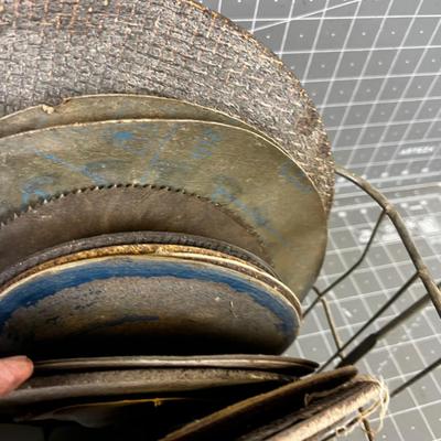 Basket full of Abrasive Wheels 