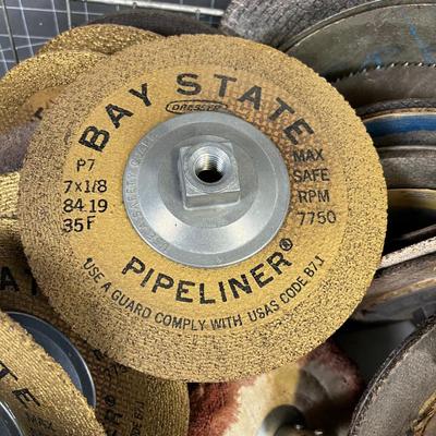 Basket full of Abrasive Wheels 