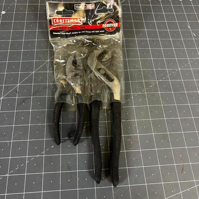 2 Piece Craftsman Pliers Set