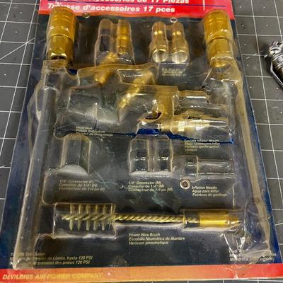 Foot Pump and Air Accessories Kit 