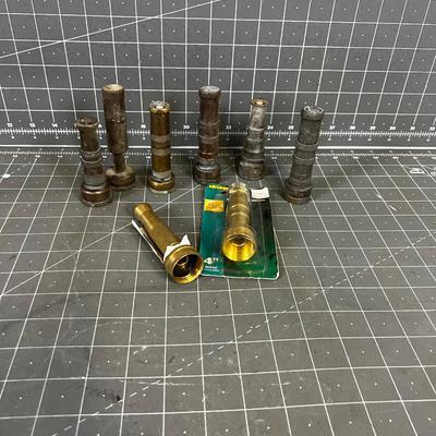8 Nozzles Solid Brass 
