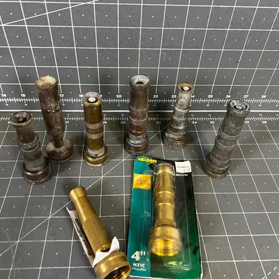 8 Nozzles Solid Brass 