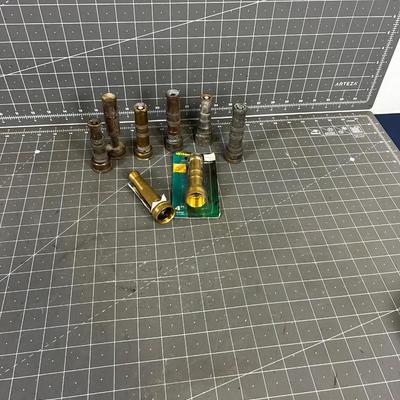 8 Nozzles Solid Brass 