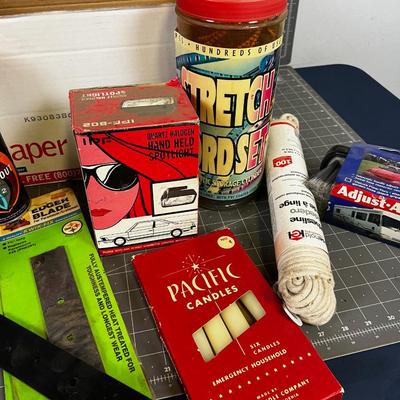 Box of Misc. Garage Items