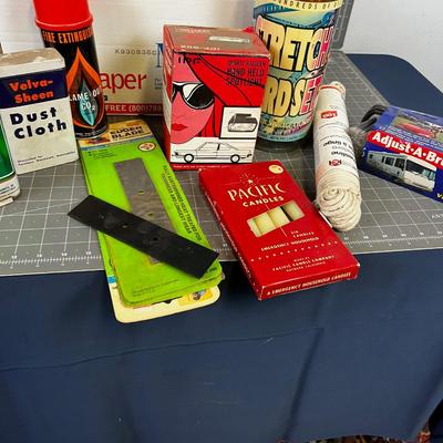 Box of Misc. Garage Items