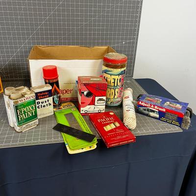Box of Misc. Garage Items