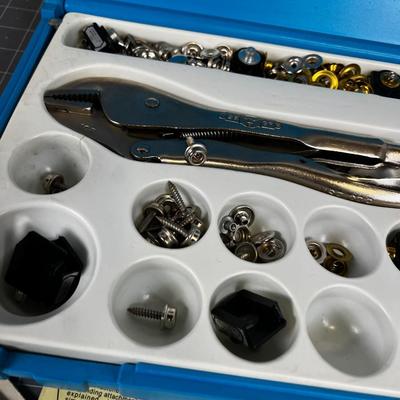 Clinch Fast Kit for Grommets and Snaps