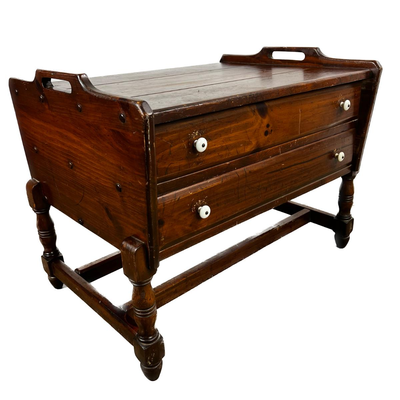 1331 Pine Coffee Table 2 Drawers
