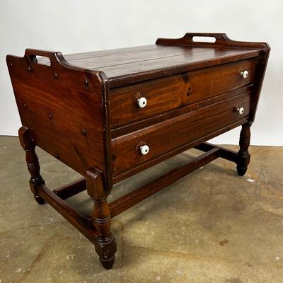 1331 Pine Coffee Table 2 Drawers