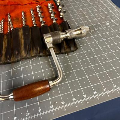 Antique Brace and Bit Set