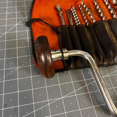 Antique Brace and Bit Set