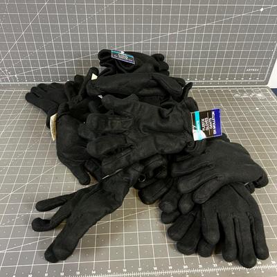 A Dozen Pair of Fleece Gloves 