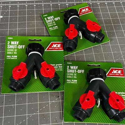 2-way hose Shutoff Valve