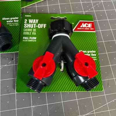 2-way hose Shutoff Valve