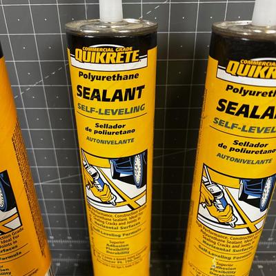 3 Tubes of the Quickcret Sealant 