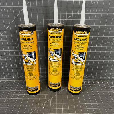 3 Tubes of the Quickcret Sealant 