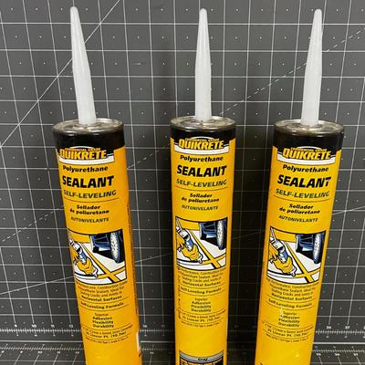 3 Tubes of the Quickcret Sealant 