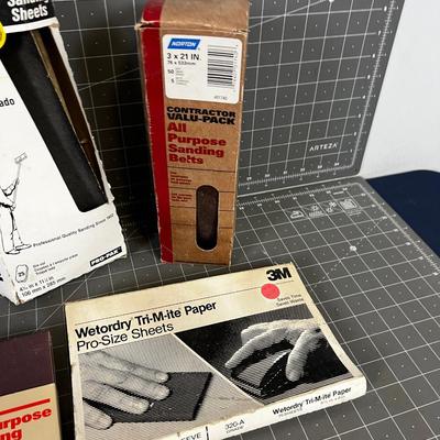 Mixed Lot of Sandpaper 