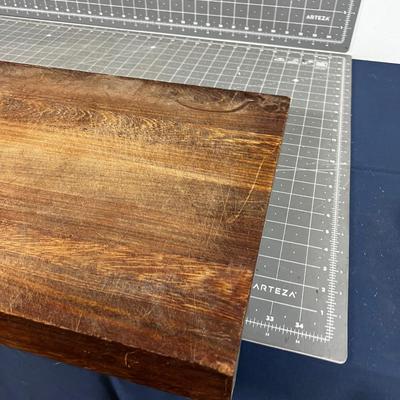TEAK Heavy Cutting Board! 