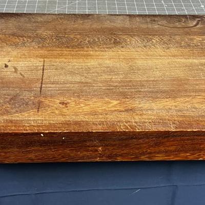 TEAK Heavy Cutting Board! 
