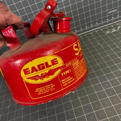 1 Gallon Metal Gas Can 