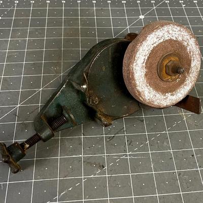 Knife Sharpening Stone, Hand Crank