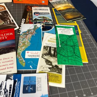 Vintage Maps and Atlas's 60's and 70's 