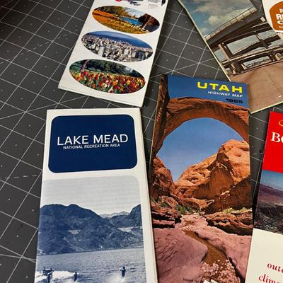 Vintage Maps and Atlas's 60's and 70's 