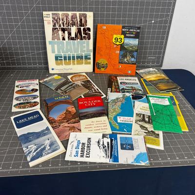 Vintage Maps and Atlas's 60's and 70's 