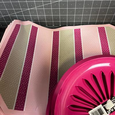 Pretty in Pink Picnic Plastic Place Settings