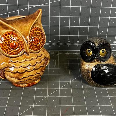 Owls: MCM Sculpture and Bank