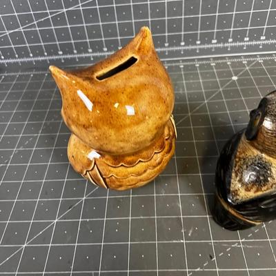Owls: MCM Sculpture and Bank
