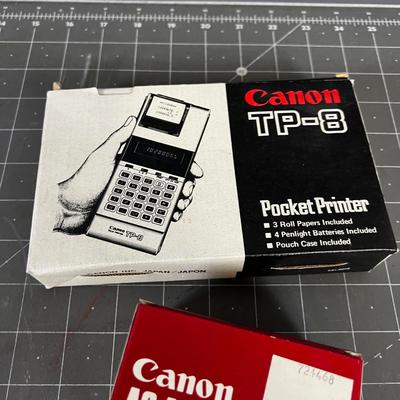 The Cannon TP8 Printer Vintage NEW old Stock 