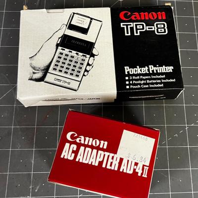 The Cannon TP8 Printer Vintage NEW old Stock 