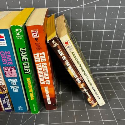 Zane Grey and Others Paperback Books 