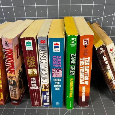 Zane Grey and Others Paperback Books 