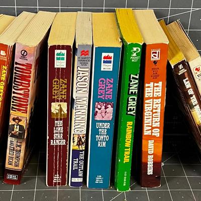 Zane Grey and Others Paperback Books 