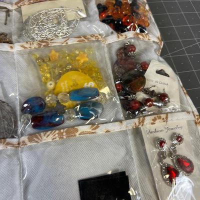 LARGE Pile of Custom Jewelry many with Stones!