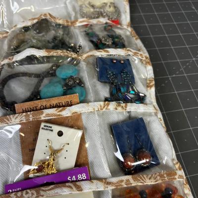 LARGE Pile of Custom Jewelry many with Stones!