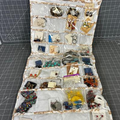 LARGE Pile of Custom Jewelry many with Stones!