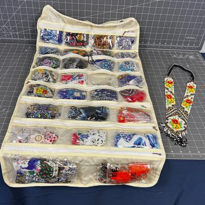 Hanging Jewel, All Beaded Work. 