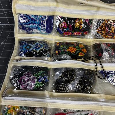 Hanging Jewel, All Beaded Work. 