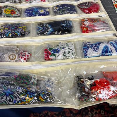 Hanging Jewel, All Beaded Work. 