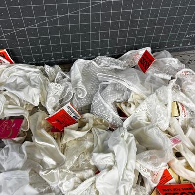 Super Lot of Underwear White & Ivory